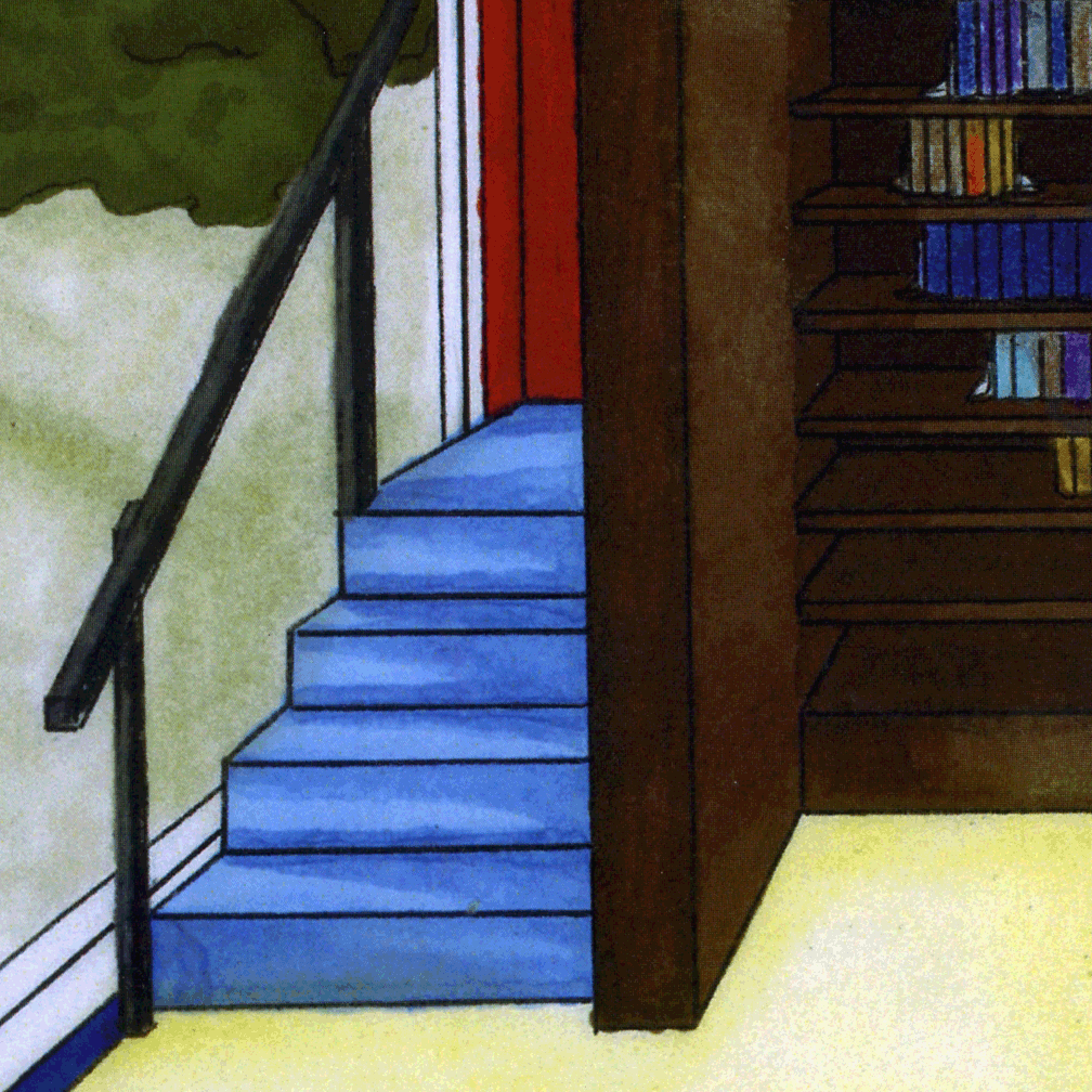 residential_librarystair